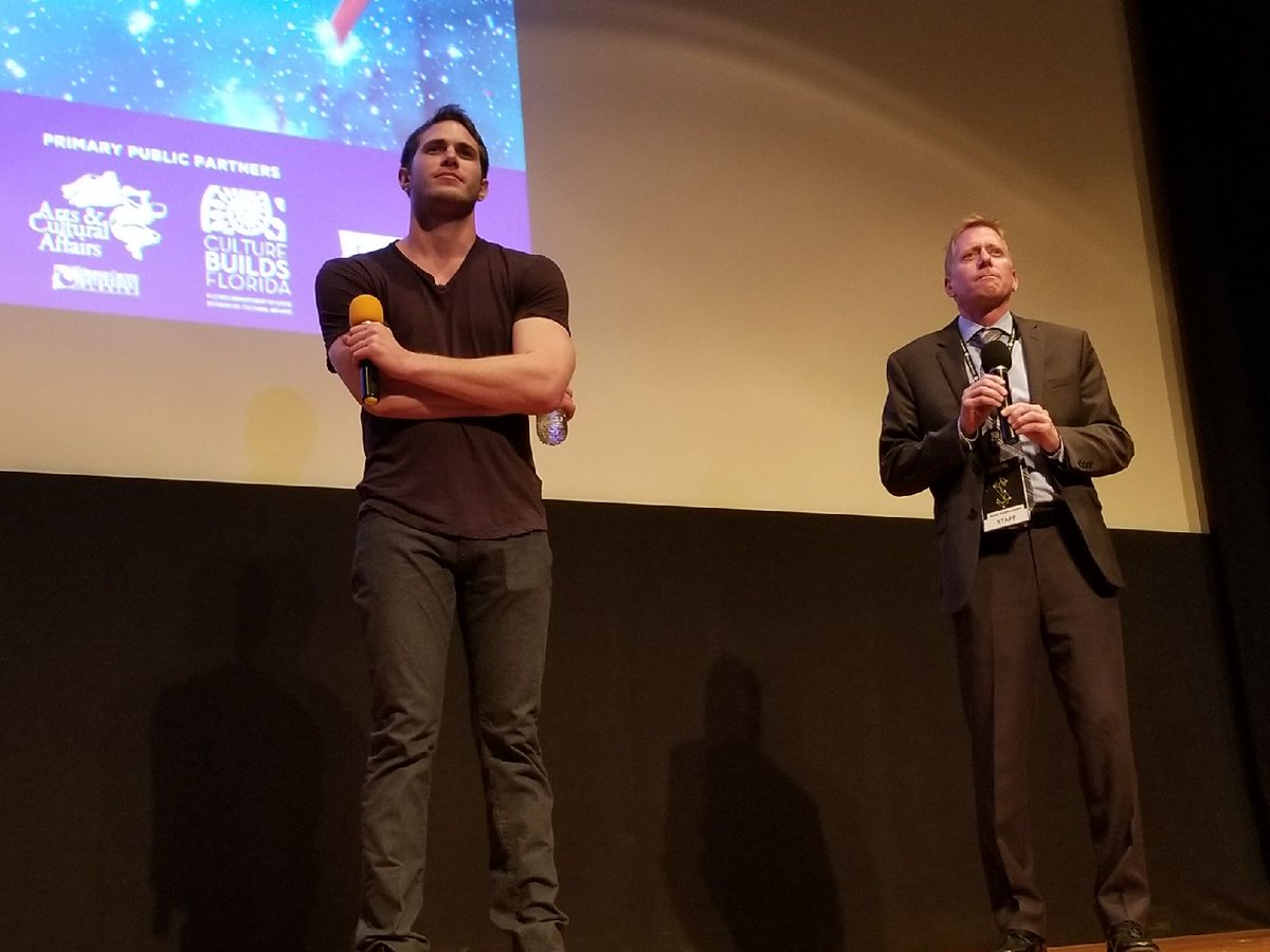 MBRmaven's tweet photo. Kicking off the @FloridaFilmFest last night was "American Animals" with Blake Jenner in attendance. Based on a true story, this captivating, funny and intense film examined college students attempting an art heist. #FFF2018 #letsgostorygazing https://t.co/ZiqhL713DV