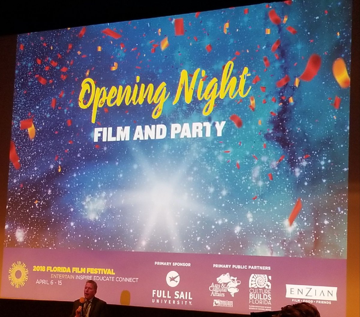MBRmaven's tweet photo. Kicking off the @FloridaFilmFest last night was "American Animals" with Blake Jenner in attendance. Based on a true story, this captivating, funny and intense film examined college students attempting an art heist. #FFF2018 #letsgostorygazing https://t.co/ZiqhL713DV