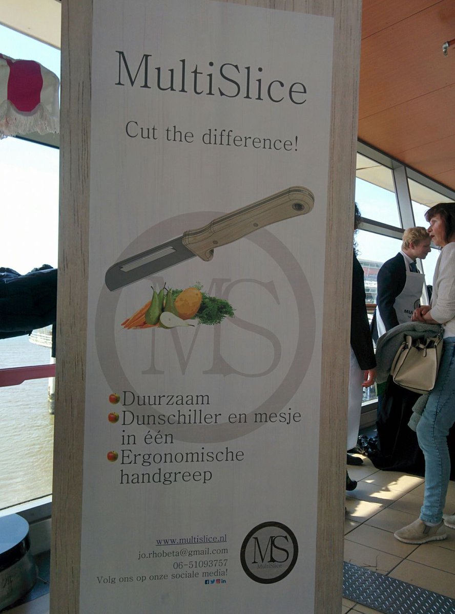 PieterStienstra's tweet photo. Jong geleerd is oud gedaan: "mijn" #student company onderscheidt zich vandaag op regionale @jong-ondernemen markt Pier Scheveningen met unieke #Multislice. Reserveer de uwe via https://t.co/MJnFyxeF7J https://t.co/mcr5oXzV4E