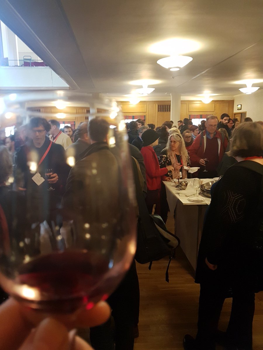 DMc_Gin's tweet photo. Cheers @ESSHC2018 Belfast ... it's been real. And thanks for the free wine! #ESSHC2018 https://t.co/wy7mOect55
