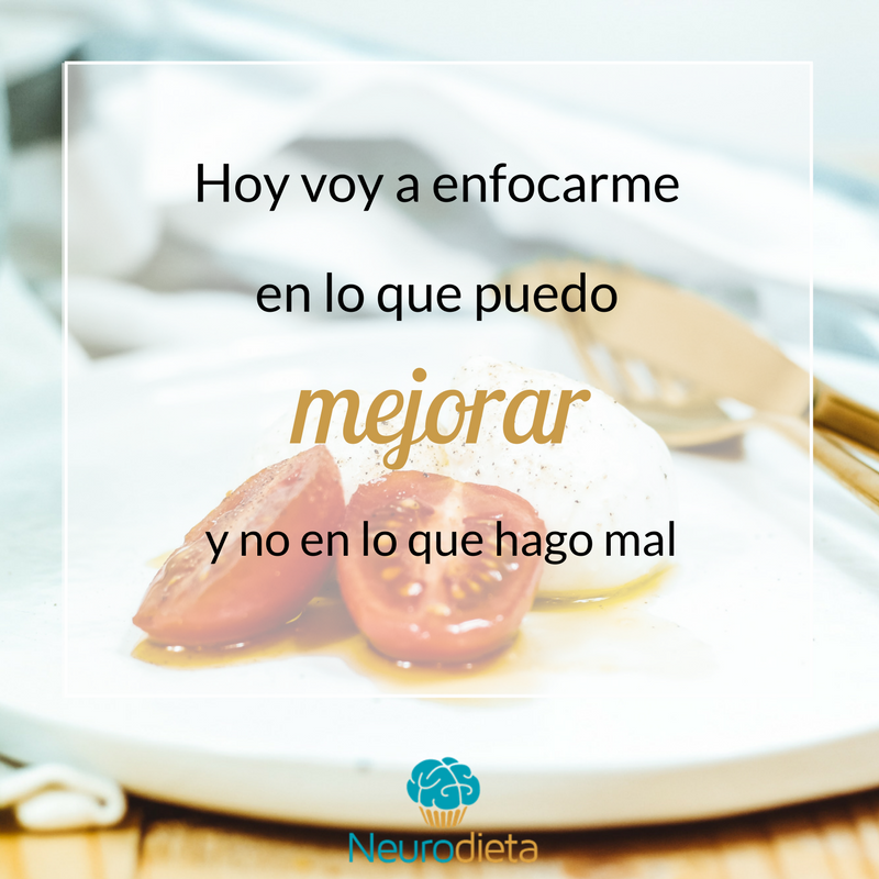 Neurodieta's tweet photo. No somos perfectos, todos tenemos defectos y no podemos pasarnos la vida culpándonos por ello. En cambio, si nos enfocamos en las cosas que sí podemos mejorar cada día, conseguiremos muchos más resultados. Seguiremos cometiendo errores, sí. Pero cada vez menos y diferentes. https://t.co/tvzHVjkZNj