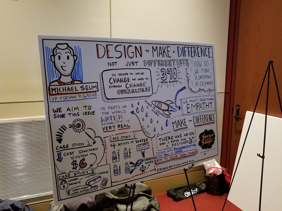 IDSA's tweet photo. The @sketchsquad123 is back at is again for #IDSAMWDDC day two. Yesterday's sketches are out on display. Can't wait to see what else they create today! https://t.co/FfpE7uXwtM