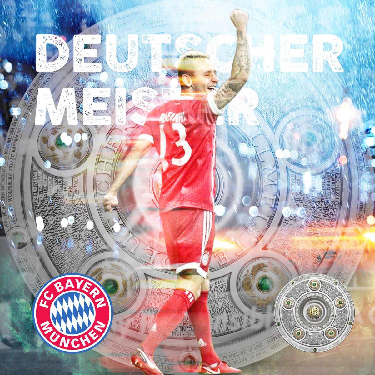 R13_official's tweet photo. 6 Mal in Folge. Ich bin super stolz auf diesen Erfolg! Ich möchte der gesamten Mannschaft zum Gewinn der deutschen Meisterschaft gratulieren. Super Buam!

@FCBayern @Bundesliga_DE
#MiaSanMeister #MiaSanMia #FCBayern #FCAFCB #FCB https://t.co/G85R68p44z