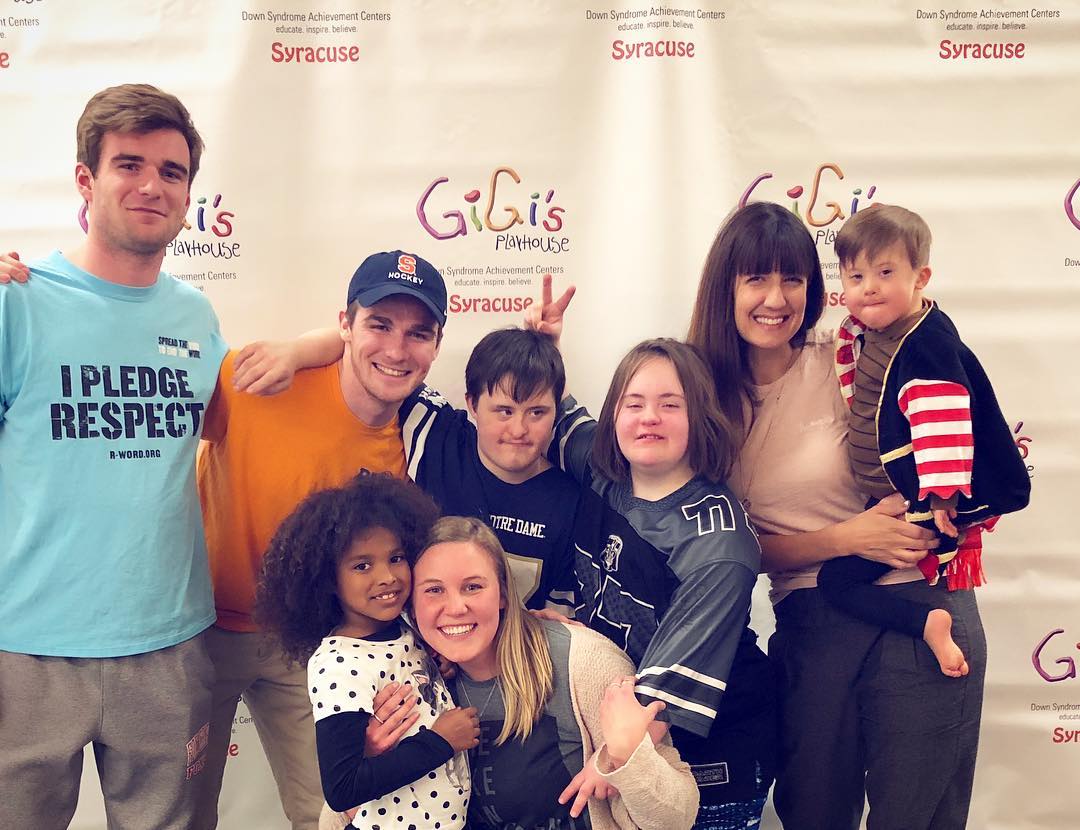 PALSprograms's tweet photo. We're so #PALSproud to see our PALS family members hanging with with Heather Avis, Macy, and #TheLuckyFew at Gigi's Playhouse Gala of Santacruse! https://t.co/wVUeRDbgMb