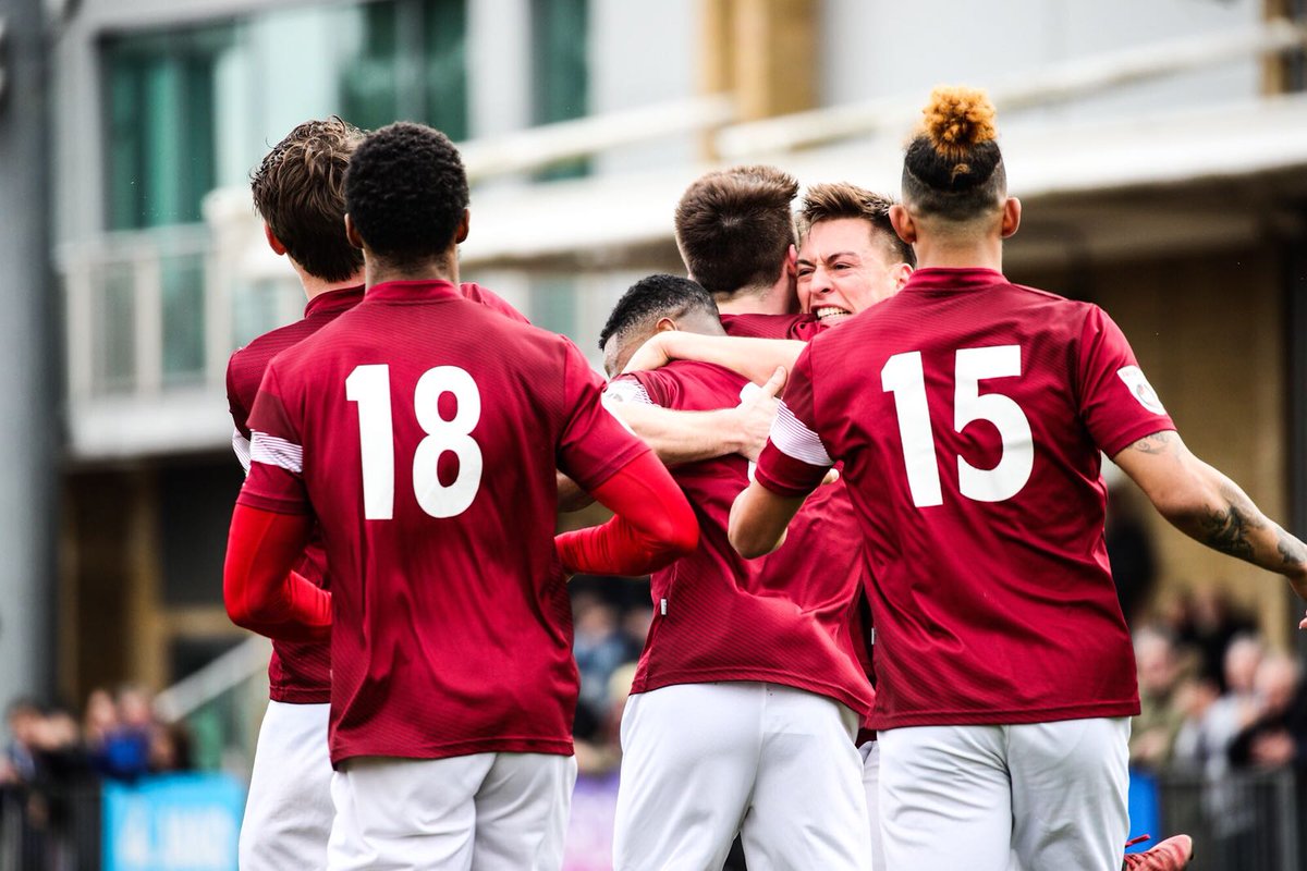 OfficialClarets's tweet photo. 📸 | There's ten minutes left but Fenwick's header has given City a deserved lead! #CHEvPOO [2-1] https://t.co/3I9wWQmOwq