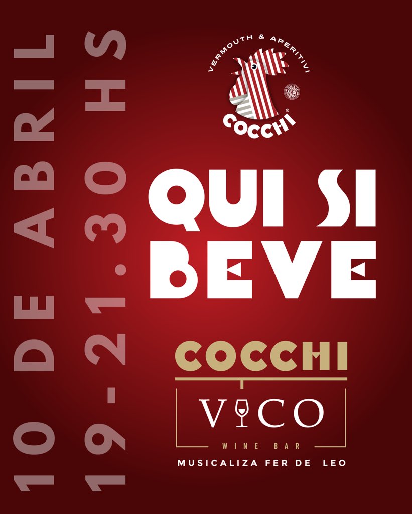 dom_phaedrus's tweet photo. Cocchi, Vermouth Di Torino, te invita a participar de su evento bajo la temática de la mixología futurista italiana. Un momento único que nace de la imaginación del Bartender, por naturaleza, irrepetible, creado para la ocasión. #SemanaDeLaCocteleria @BAcoctel https://t.co/aZXnSqTF1T