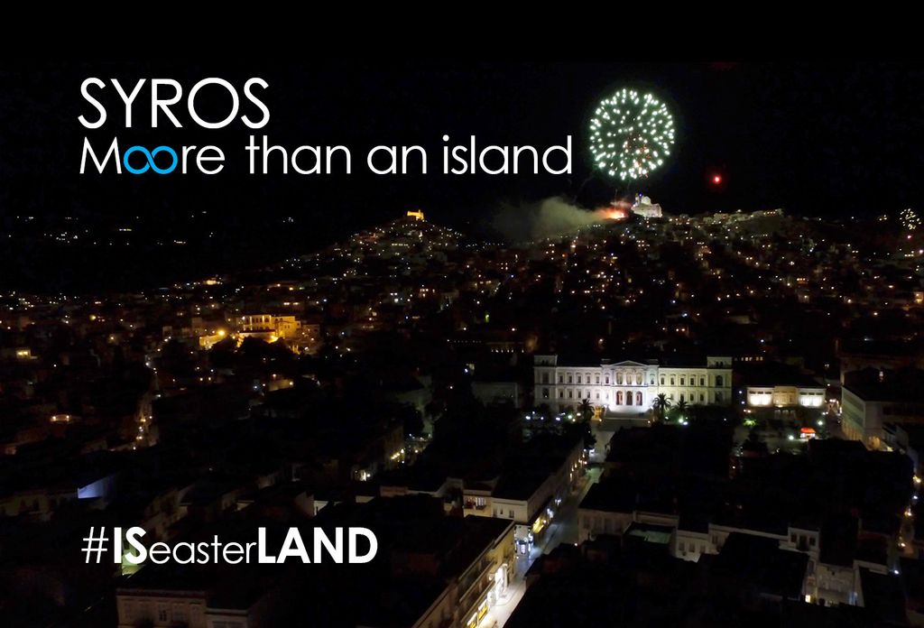 Syrosislandgr's tweet photo. As Saturday turns into Sunday and the Resurrection is proclaimed, Syros, the elegant lady of the Aegean, is bejeweled by spectacular firework displays!
#Syros #ISeasterLAND #MoreThanAnIsland #WeAreSyros #SyrosIsland #VisitSyros https://t.co/es0ShQncDE