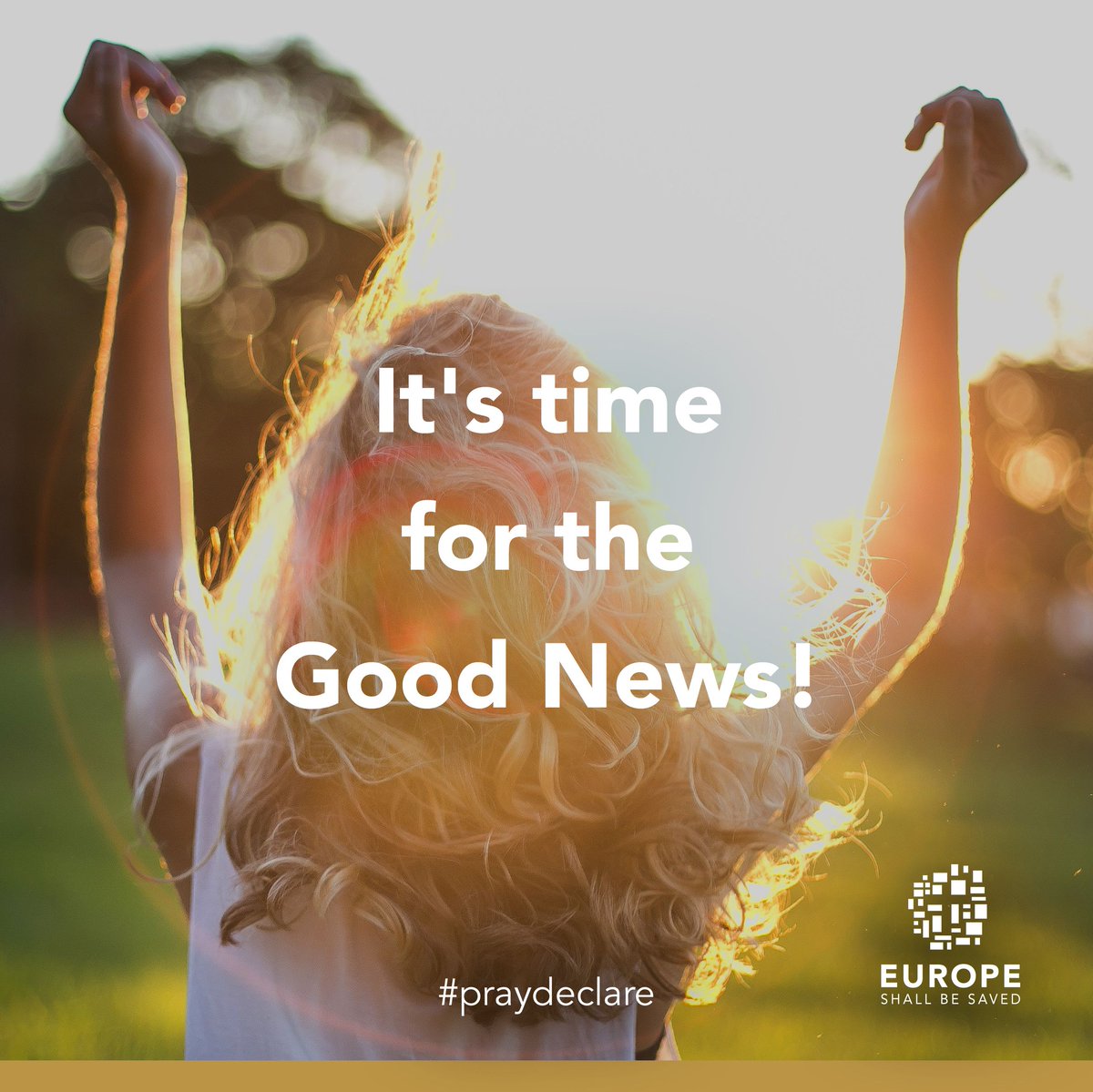ESBSmovement's tweet photo. It's time for the Good News. Start sharing today the Gospel with your friends, your family and with new people. 
Join the movement: https://t.co/bH3ivALtgl #gospel #europeshallbesaved https://t.co/rpCupx7ejo