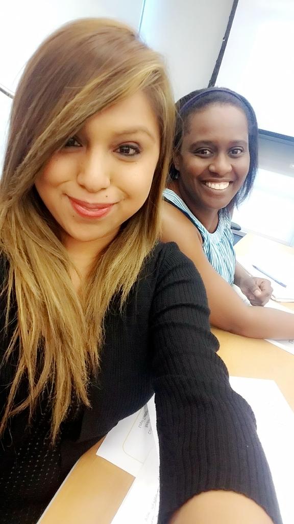 Quick selfie during our break #socialmangos <a href="/SergeGonzalez20/">Serge Gonzalez</a>