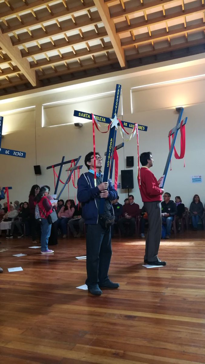 VicariadelMaipo's tweet photo. Lectura del Evangelio y mensaje de nuestro p Vicario Zonal p Miguel Hoban. 

@Iglesiastgo @Mensajeros_stgo

#AsambleaZonal
#MisiónPermanente
#XSínodoSantiago 
#Fco18 https://t.co/AigDa8vovN