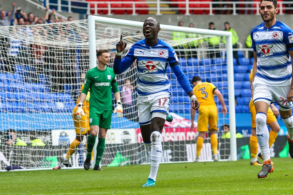 Reading FC (@readingfc) on Twitter photo FULL-TIME: Reading 1-0 <a href="/pnefc/">Preston North End FC</a>! 💙
A fine header from <a href="/modoubarrow14/">Modou Barrow</a> wins it for the Royals! URRRZZZ! FULL-TIME: Reading 1-0 <a href="/pnefc/">Preston North End FC</a>! 💙
A fine header from <a href="/modoubarrow14/">Modou Barrow</a> wins it for the Royals! URRRZZZ!