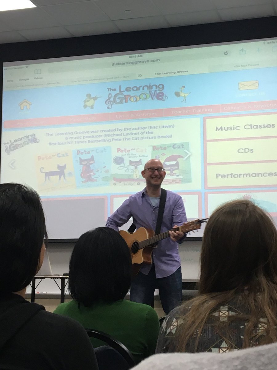 Sci_Fishtank's tweet photo. Finishing up the morning with Michael Levine silliness #cfisdecc https://t.co/vQCyEwFQ3C