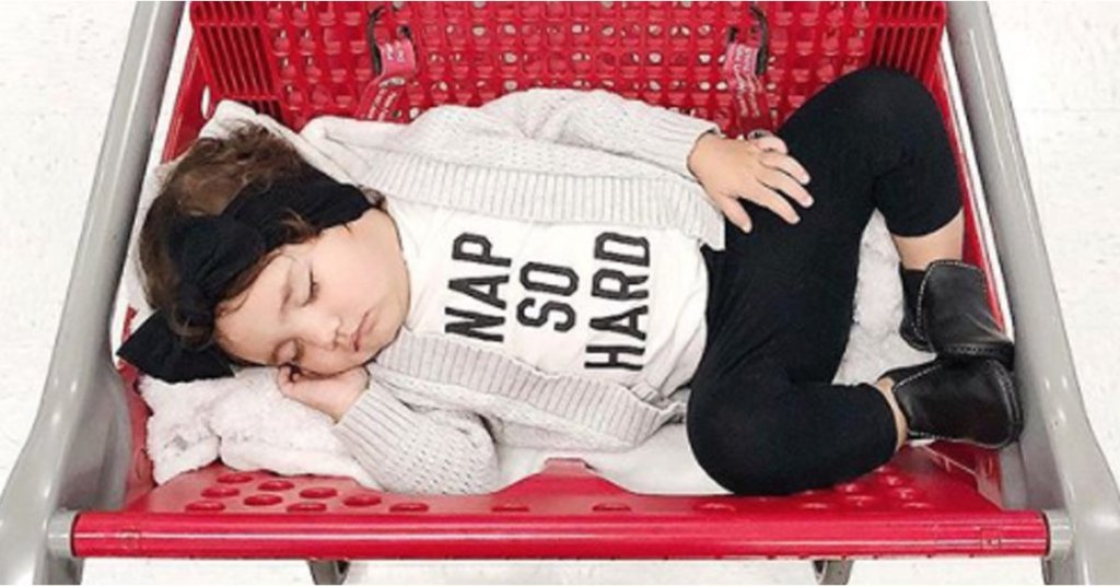 HealthBeauty747's tweet photo. You Won't Be Able to Get Enough of This Toddler Who Keeps Falling Asleep in Target Carts https://t.co/BwuujwDh6b https://t.co/nNLtaQ2RzX