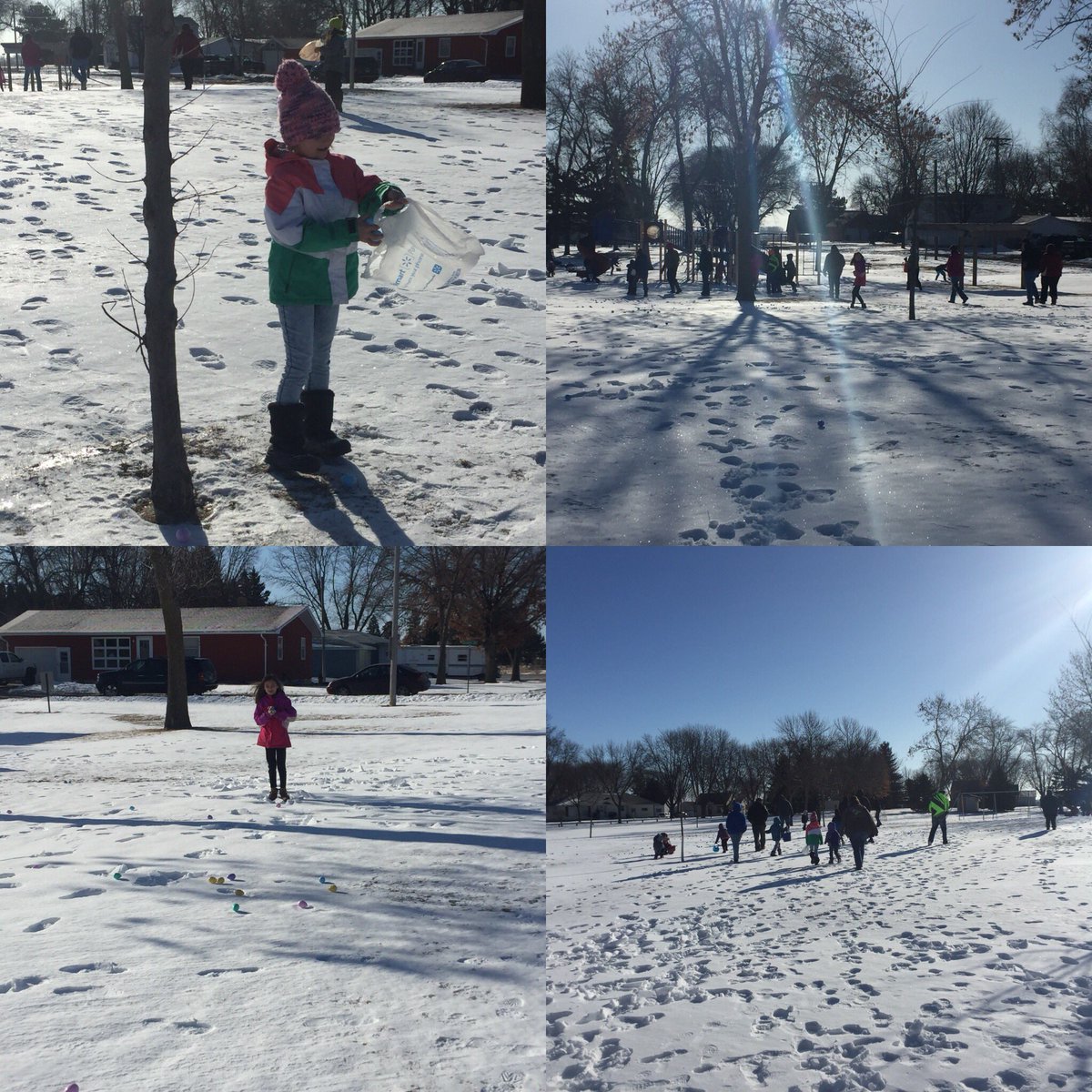 KMS_AgEd's tweet image. 71 brave parents and kids cane our for the @KMSFFA egg hunt #7degrees #mnspring