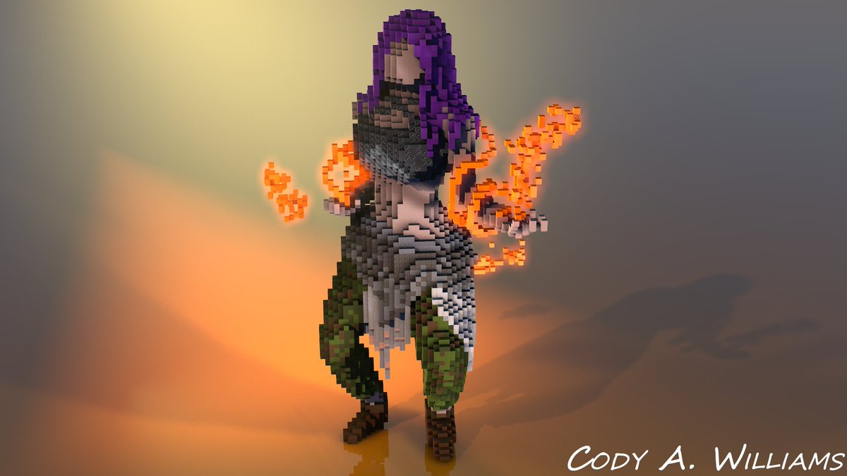 Free render to <a href="/jai_jaimc/">Jai_Jai</a>'s sweat magic lady 😍,
🏗️ Build by : Jai_jai
📷 Render by : me (4newlife)

msg me for free renders 
Discord : 4newlife's workshop#0815