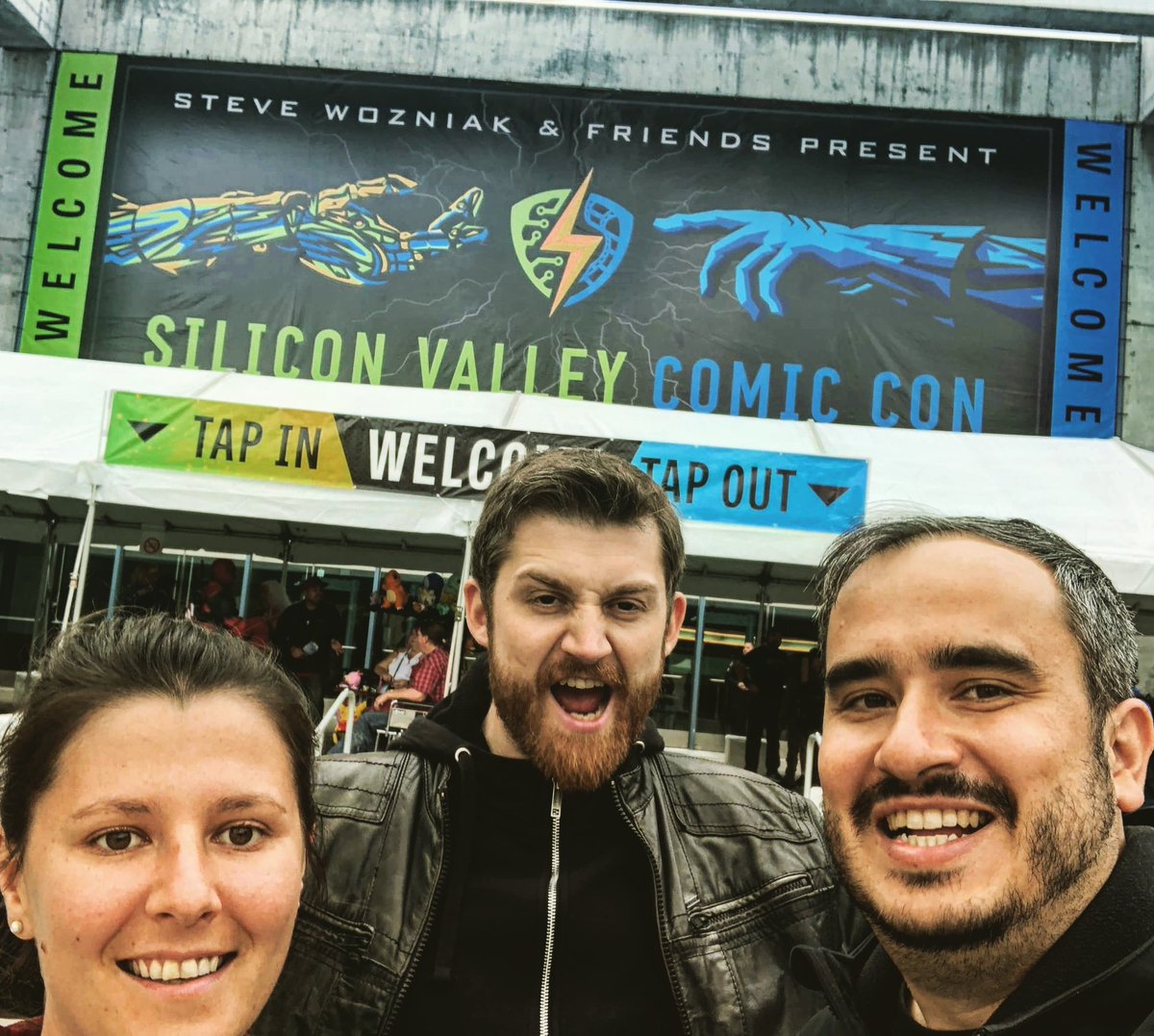 michaelpetrusCZ's tweet photo. Just arrived 🚲 at Silicon Valley Comic Con @svcomiccon with @nanitsofficial. Let's show them how digital comics 🎨 shall be made! ⭐ #svcc2018 #svcc #nanits #digitalcomics #digitalcomicbooks #newexperience https://t.co/sVCRF91vDR