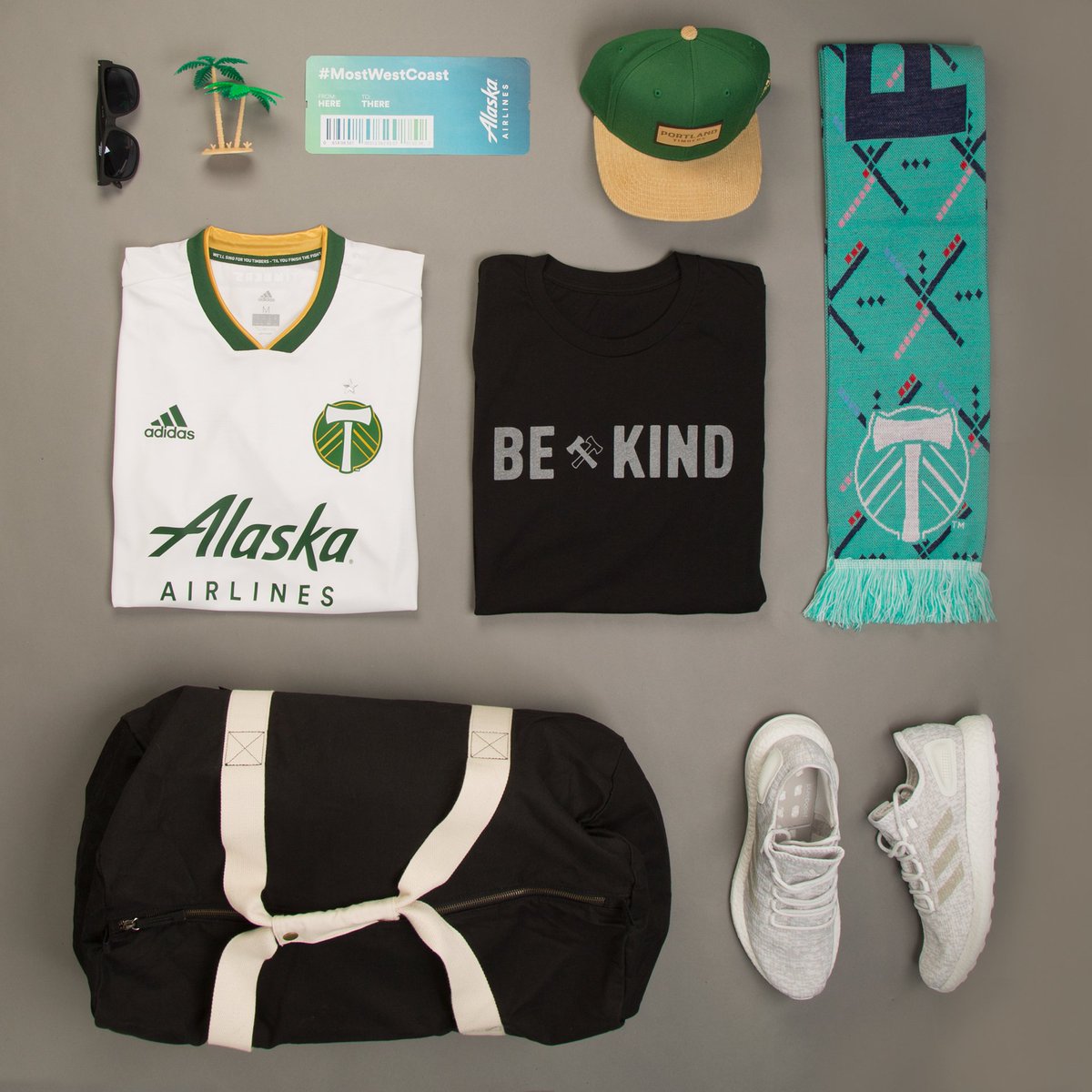 TimbersFC's tweet photo. Florida, here we come.☀️🕶️🌴
RT for a chance to win a white jersey courtesy of @AlaskaAir. #RCTID #iFlyAlaska #ORLvPOR https://t.co/k8FqsHMKEl