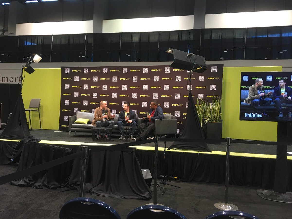 My bro <a href="/lapetino/">Tim Lapetino</a> talking about the history of video gaming at #c2e2!!!!