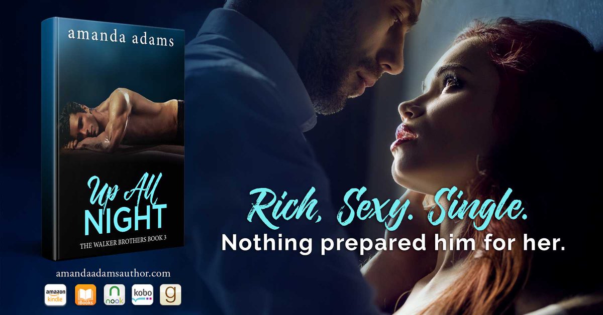 AmandaAdamsAuth's tweet photo. Will her love be strong enough to burn away the ghosts of his past and melt the ice around his heart? UP ALL NIGHT by Amanda Adams @Amazon- https://t.co/WAfWLgTHZY @iBooks- https://t.co/tmr1FFBZb1 @nookBN- https://t.co/HMF758gOXu @Kobo- https://t.co/Wli57XiX6w #contemporary https://t.co/hD332iWFd8