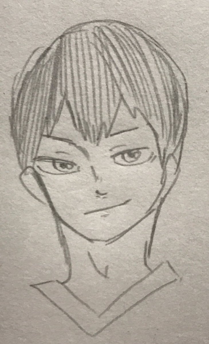とびよ、、、はじめて描いたな
北さんに似てる頭が 