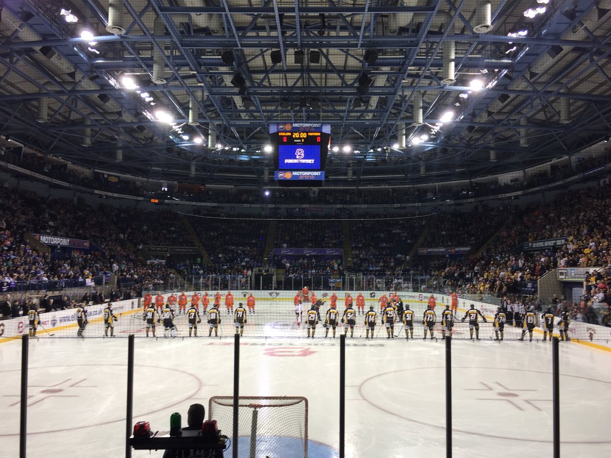 HannahScaife20's tweet photo. We get to watch one of the best games in the season🏒 Sat in block 20 courtesy for @motorpoint after winning their competition! 🎉#Letsgosteelers 🍊#PredictorBetVIP https://t.co/QAkUptdCHT