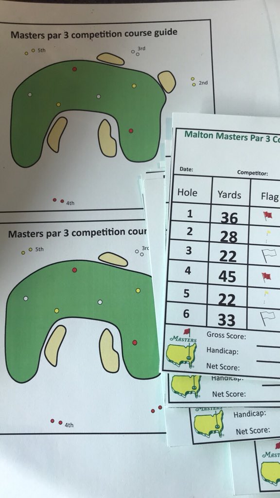 m_brooks_golf's tweet photo. Today’s Masters Par 3 Championship winner is Mike Snowden Congratulations!! Call into Pro Shop @mandngc to collect your @bridgestonegolf prize!! @JoelPreston4 @PinkneyPga Remember this event is running tomorrow with an overall prize for best score from the weekend #testyourgame https://t.co/k5eC5qUKF1