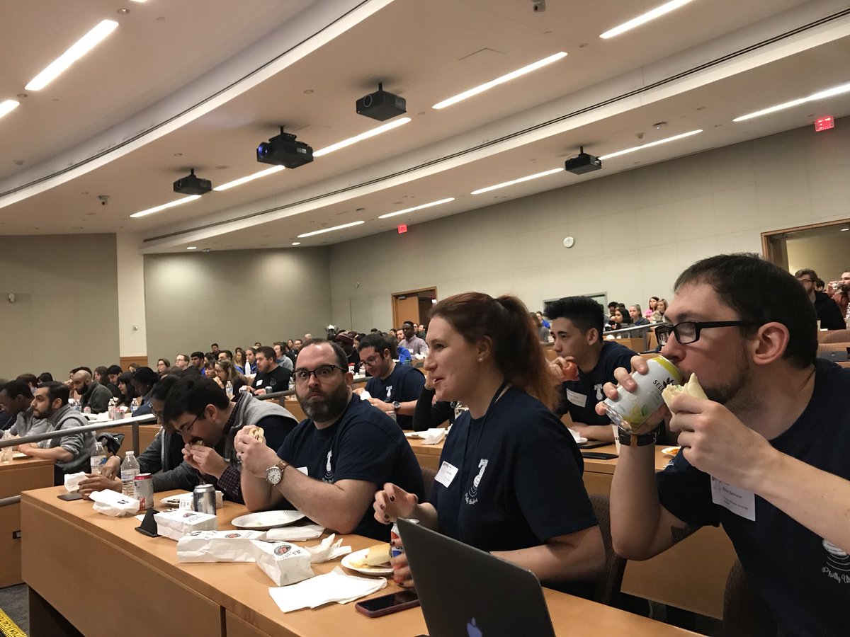 Feeding the educators #PHLUltrafest <a href="/jimmyjohns/">Jimmy John’s</a> <a href="/PhillyUltrafest/">PhillyUltrafest</a>