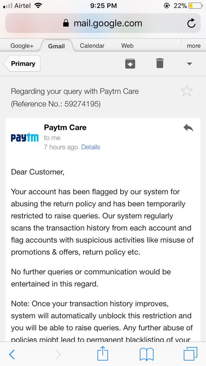 SumitBansal0232's tweet image. @vijayshekhar @Paytm #StopUsingPaytm  is fraud vendor.I request everyone to stop using paytm. You also did fraud to me.taken my material back and didn't return my money.whey I raised my voice, you block my account and sending mail to harass us saying will report it to cyber crime