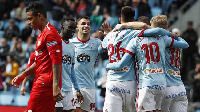 CRÓNICA | Para fuera los malos (4-0). 
#CeltaSevillaFC #CeltaSevilla #SevillaFC #LaLiga vipdiario.com/2018/04/07/cro…