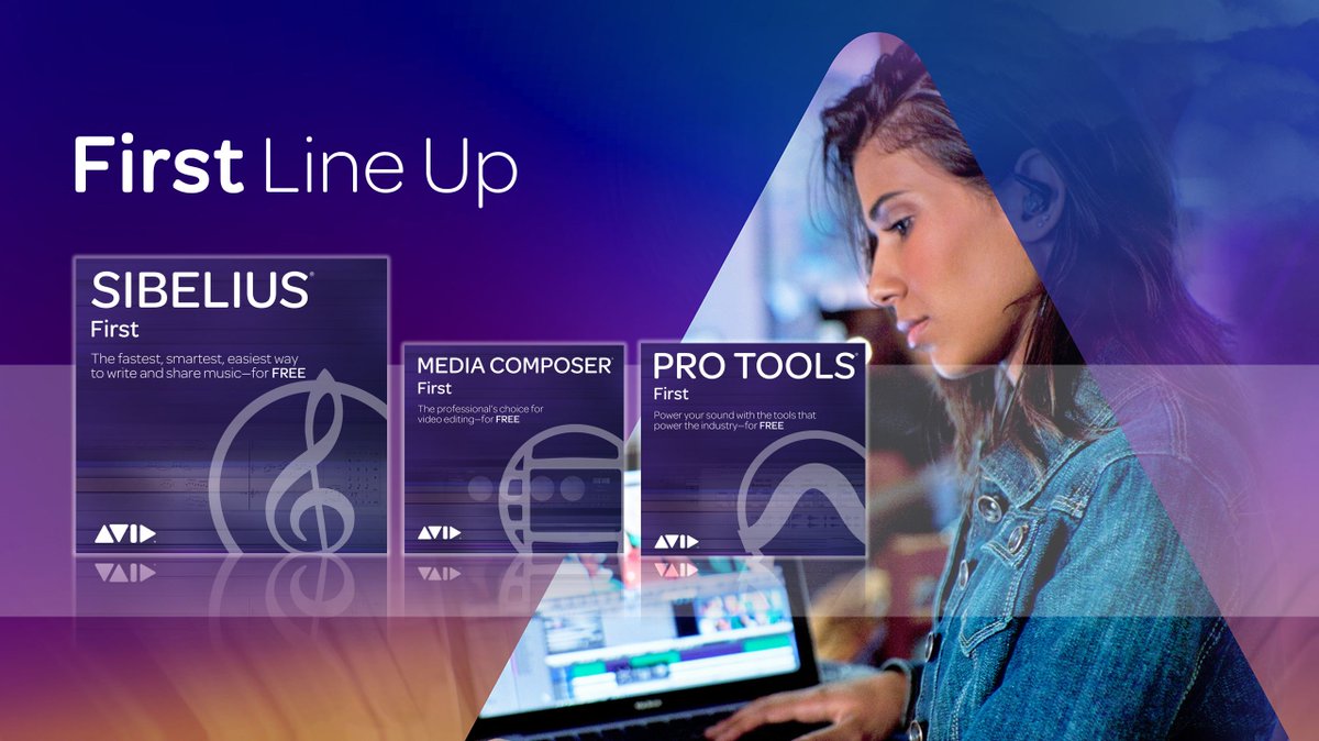 We're incredibly excited to introduce a new free, downloadable version of <a href="/AvidSibelius/">Avid Sibelius</a>, the world’s leading notation software: Meet <a href="/Avid/">Avid</a> Sibelius | First.

GET THE DETAILS ▶️ bit.ly/2qaDhoR

#Avid #AvidConnect #NABShow #NAB2018