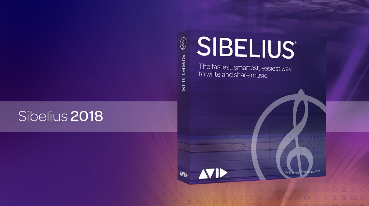 For <a href="/AvidSibelius/">Avid Sibelius</a> 2018, you’ll see enhanced cloud sharing and a host of new notation capabilities. Sibelius 2018.4 is available today—download it right now.

GET THE DETAILS ▶️ bit.ly/2q6Op6k

#Avid #AvidConnect #NABShow #NAB2018
