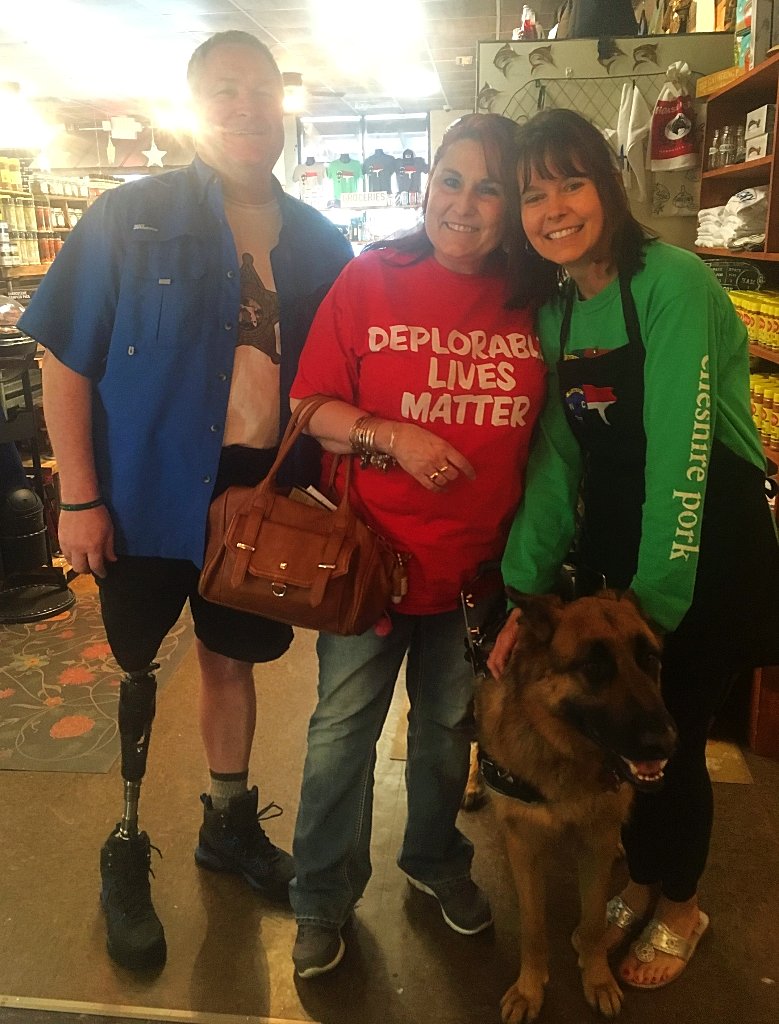 Great appreciation for our friends/customers and all service animals! Zoltan, you're the best!