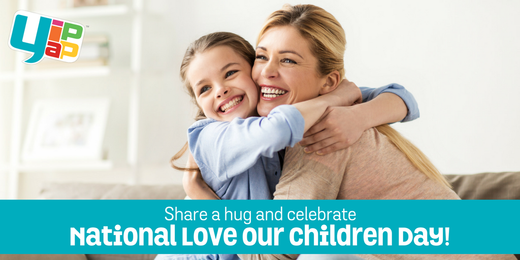 We love our children EVERY DAY, but today is set apart as a day to acknowledge the value of children &amp; to remind us parents of the importance of giving them love, protection, and respect - three essential elements children need to become strong and successful adults!  #YipYap