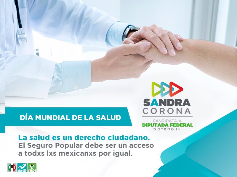 Sandra_Corona's tweet photo. El #DíaMundialDeLaSalud significa que todxs debemos tener acceso a servicios integrales de calidad. En @NuevaAlianza la #salud no se negocia.🙋‍♀️🏥 https://t.co/qmsVpvYGyv