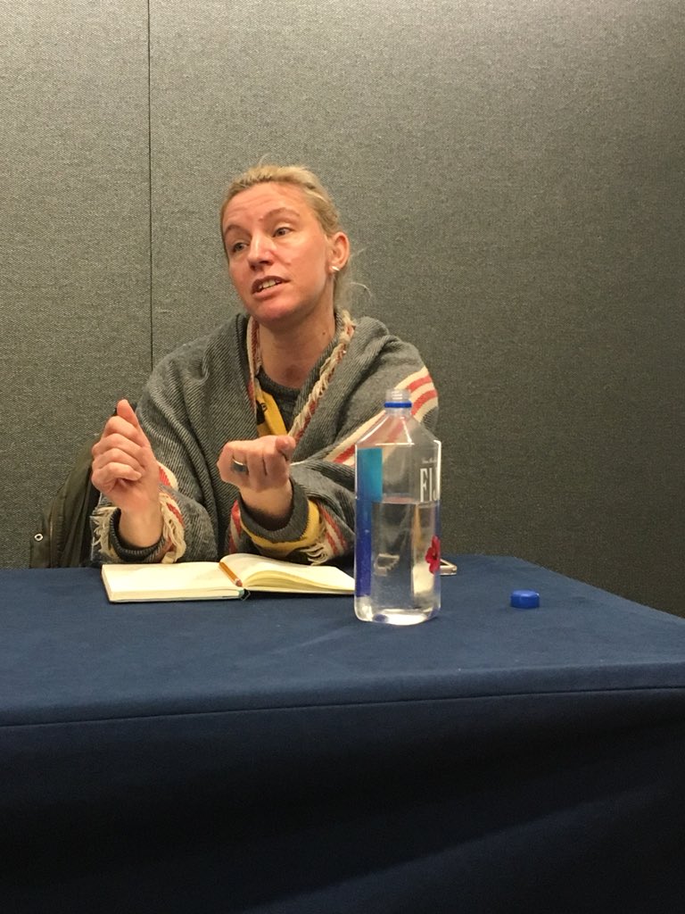 nyguild's tweet image. Former Jacobin member @phillismonster on the “labor of love” workplace: “Negotiate for the people who *can’t* work long hours for little pay just because they love the work, even if you can.” #LaborNotes