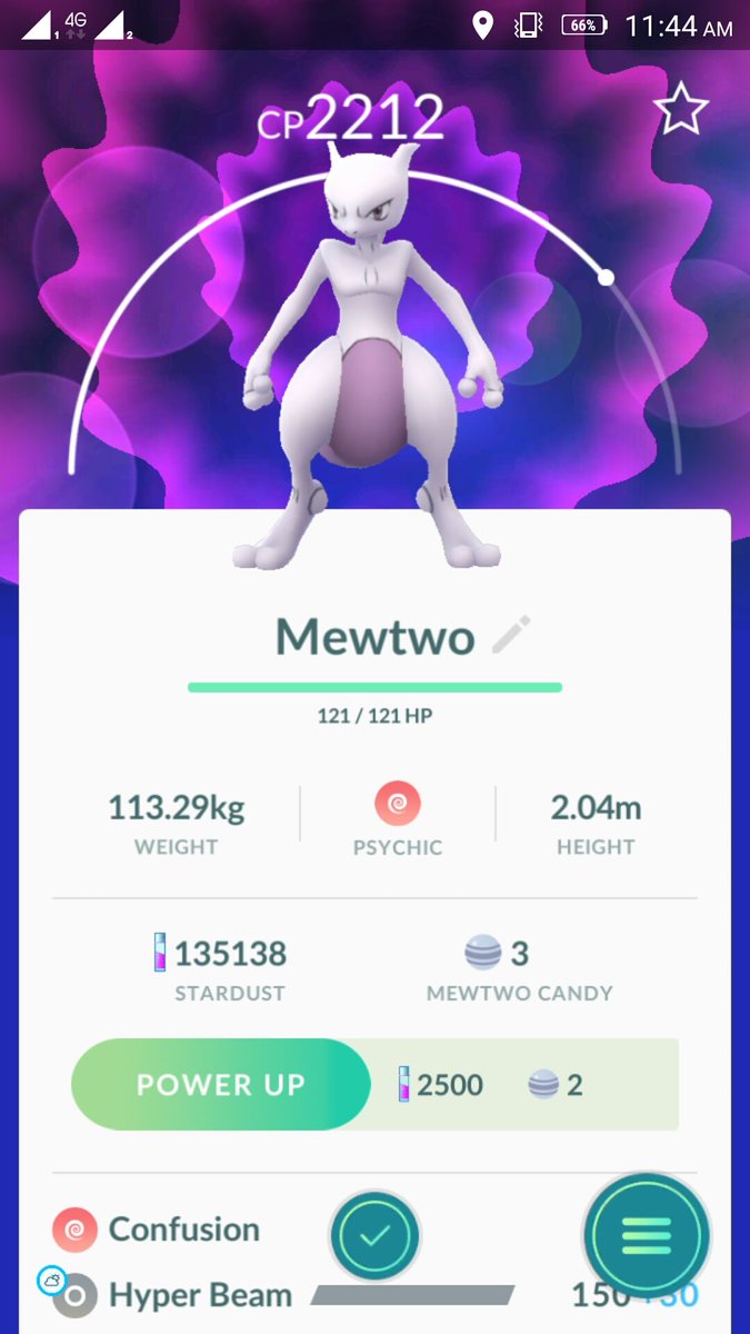 sparks_channel's tweet photo. Still on the #PokemonGO vibe I just went on to get my first #mewtwo s2 https://t.co/fkl3XVveOS