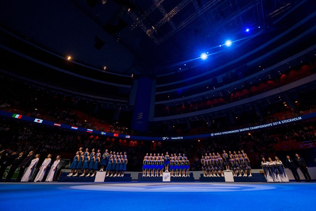 ISU_Figure's tweet photo. 📝 Marigold Ice Unity 🇫🇮 skates to fifth World title

🔗 https://t.co/vAvupjGeVR

#️⃣ #WorldSynchro #SynchroSkating https://t.co/P9o1QYblt0