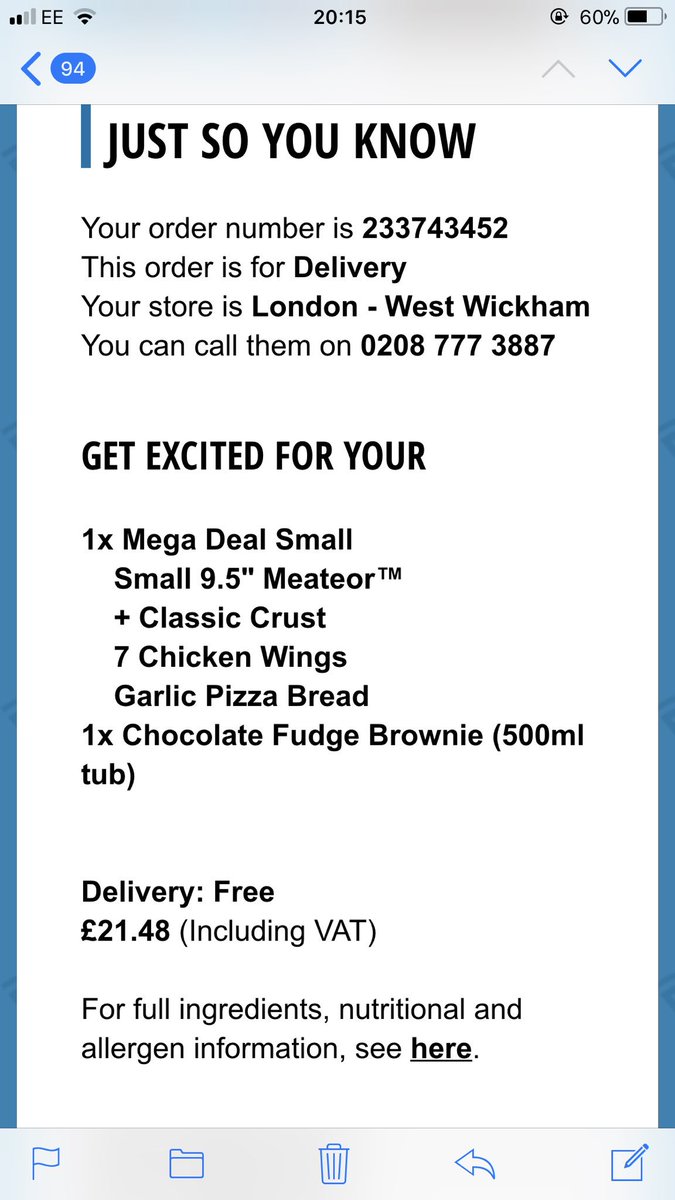 Benaswani1's tweet photo. @dominos not hard to get an order right lol https://t.co/FovOEtLUK1