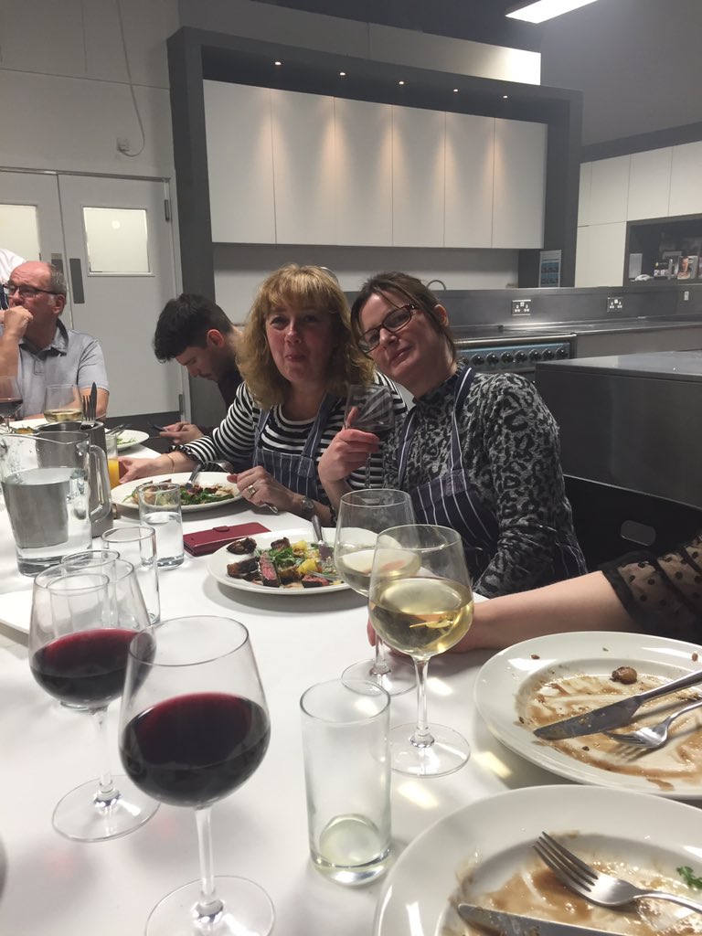 Really good fun tonight  <a href="/NickNairn/">Nick Nairn</a> cook school learning the perfect steak