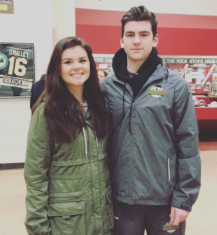 carleymatechuk's tweet photo. Brother. Best Friend. Bronco. Fighter. #humboltstrong 💚💛 https://t.co/Myt2Ueu3tC