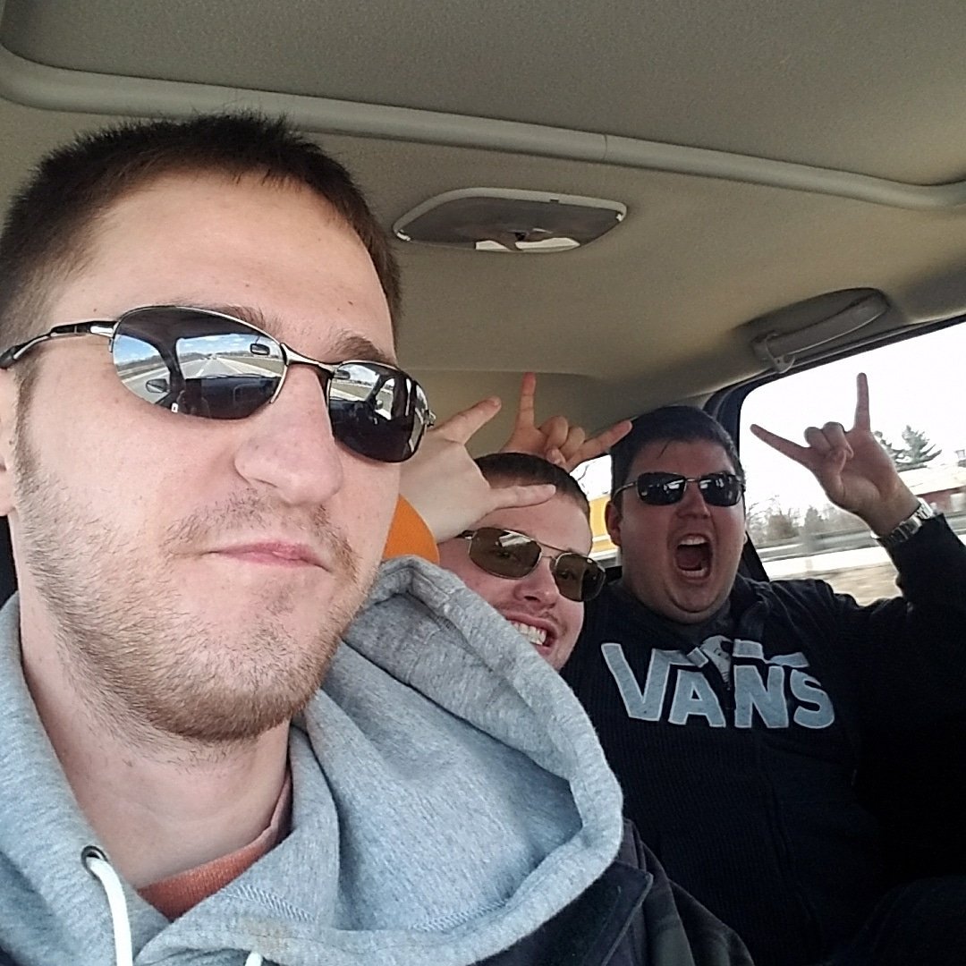 Bryant_Smith's tweet photo. The cauldron is headed to Toledo to see and interview a war within. Pardon my weird look mouth full of gause from getting my wisdom tooth pulled https://t.co/gR7cdPjQz9