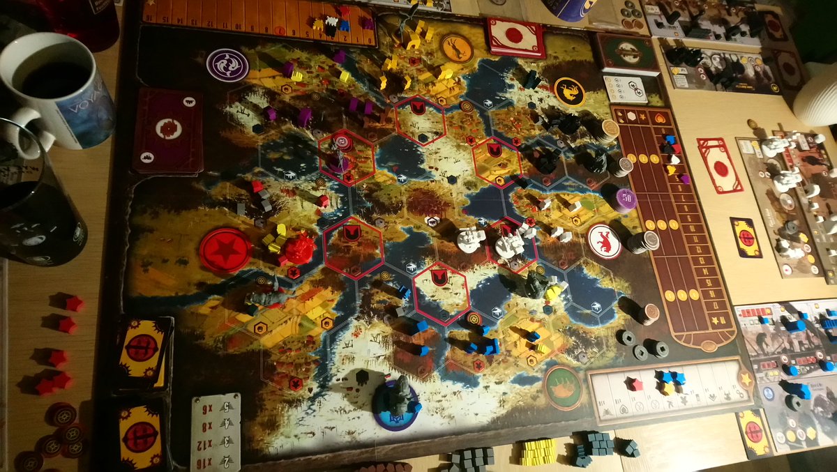 WoBoG1's tweet photo. Scythe with expansion
#WoBoG #boardgames #WeekendWoBoG https://t.co/r1uZToKcTO