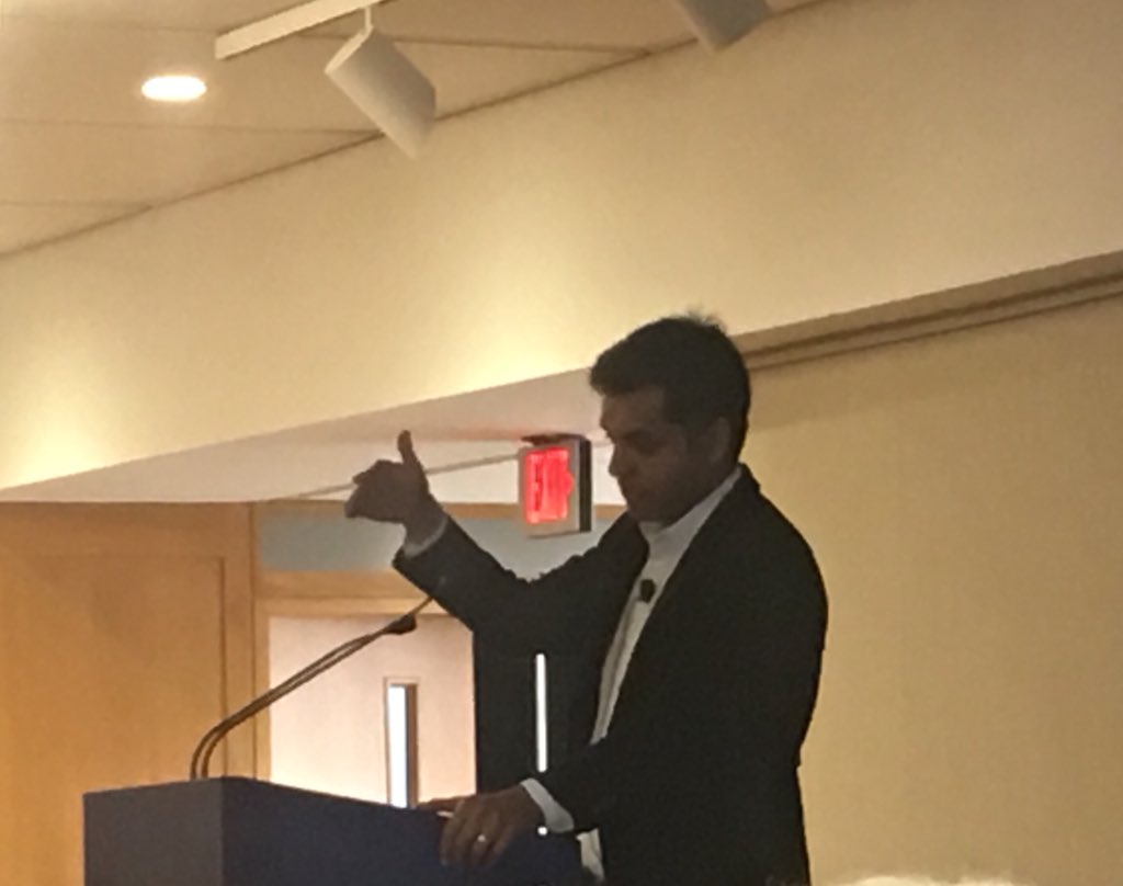 JennyManriqueC's tweet photo. Awareness, intention and action, that is how @WajahatAli suggests we can fight against #microagressions #DFOI2018 #inclusivity #diversity https://t.co/LkwGvJaiT4