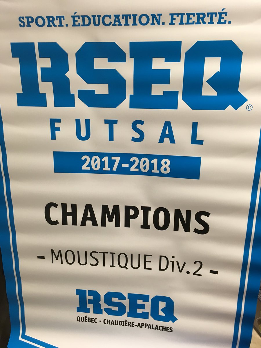 Infosoccer's tweet photo. Qui repartira avec la bannière de champion... #minifutsal #RSEQ 👟⚽️ https://t.co/aRQdtmVQVQ