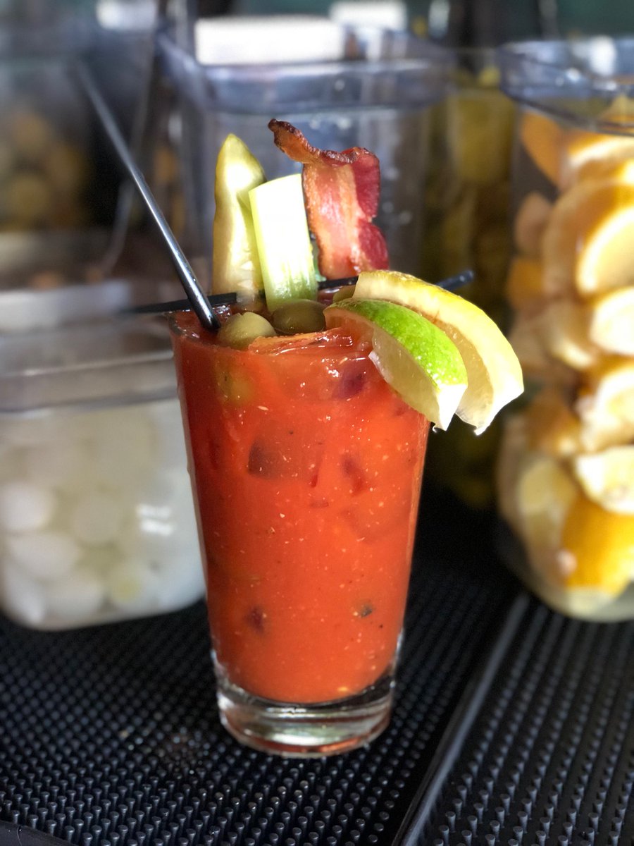 If your morning is already a rough one... Come in and grab some $2 make your own Bloody Mary!!!