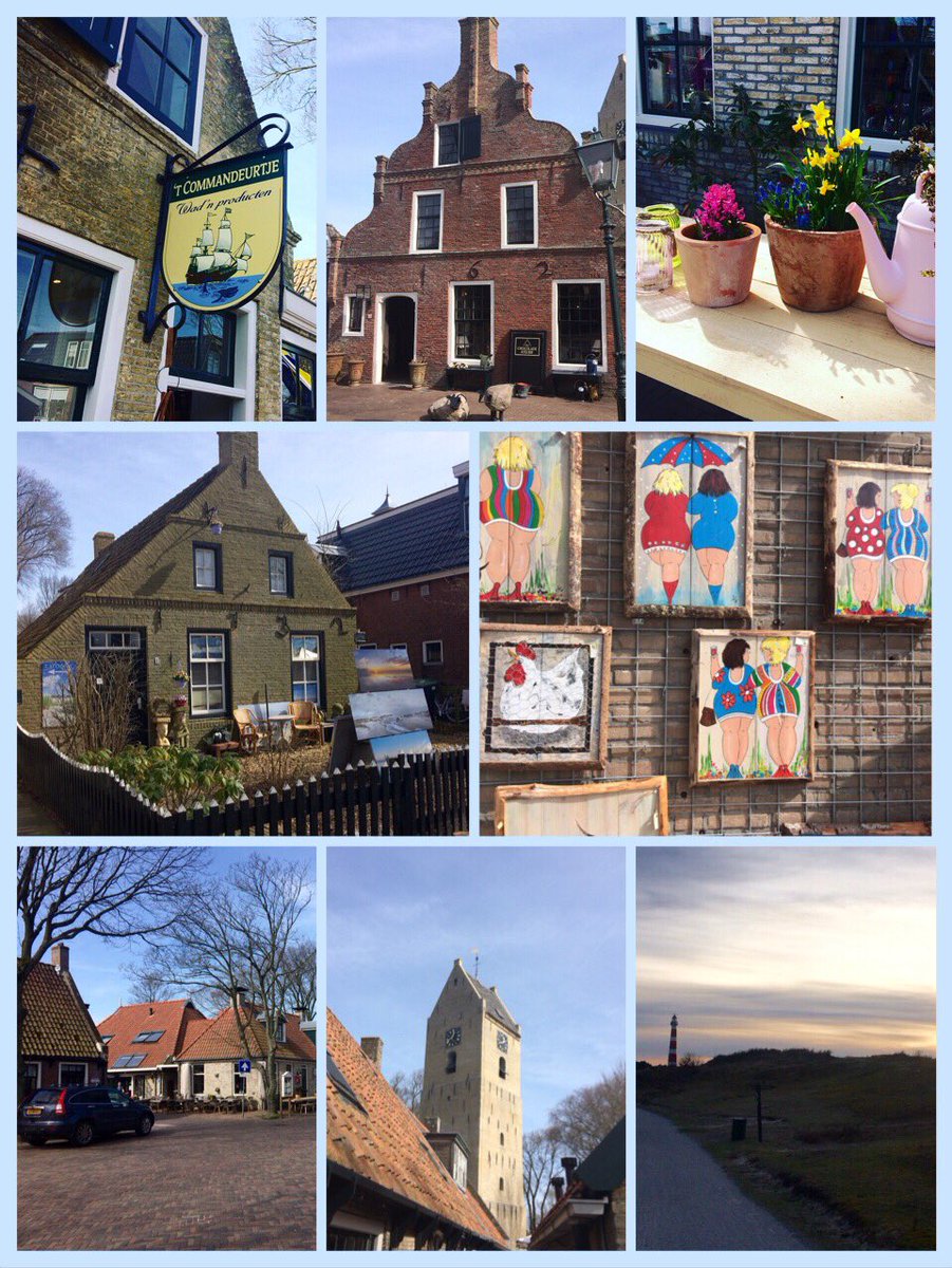 Yttap67's tweet photo. #Ameland 🔆🐚🙌🏼 Prachtig zoals alles opent in dit onverwachte en geweldige zo warme voorjaarsweer. Pittoresk #Nes. Niks massa in #Hollum @tanteAn. Gewapend met vers gebakken vis 🐟toerden we 'met-zonder-dak' 😂terug naar ons eigen duinterras 🔆😎🥂#eiland #kunst #cabrio #zusss https://t.co/cn9V7gqApj