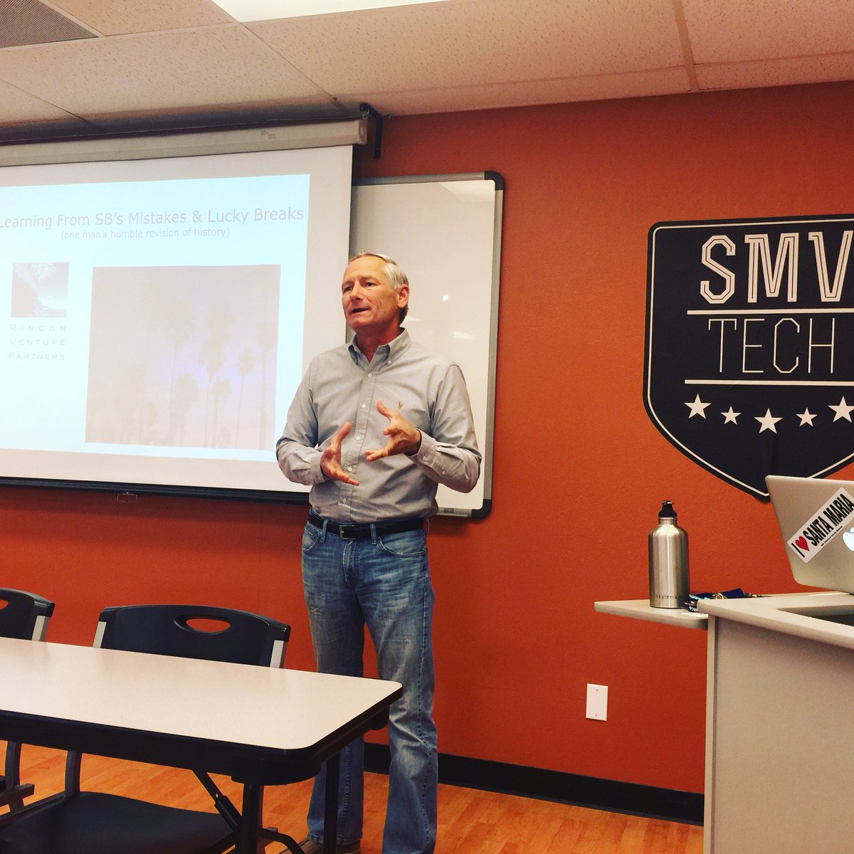 LaunchSMV's tweet photo. Throwback to @johngreathouse dropping some genuine knowledge! #startups #ecosystembuilding #SMVTechSummit https://t.co/BNfcLSNsyi