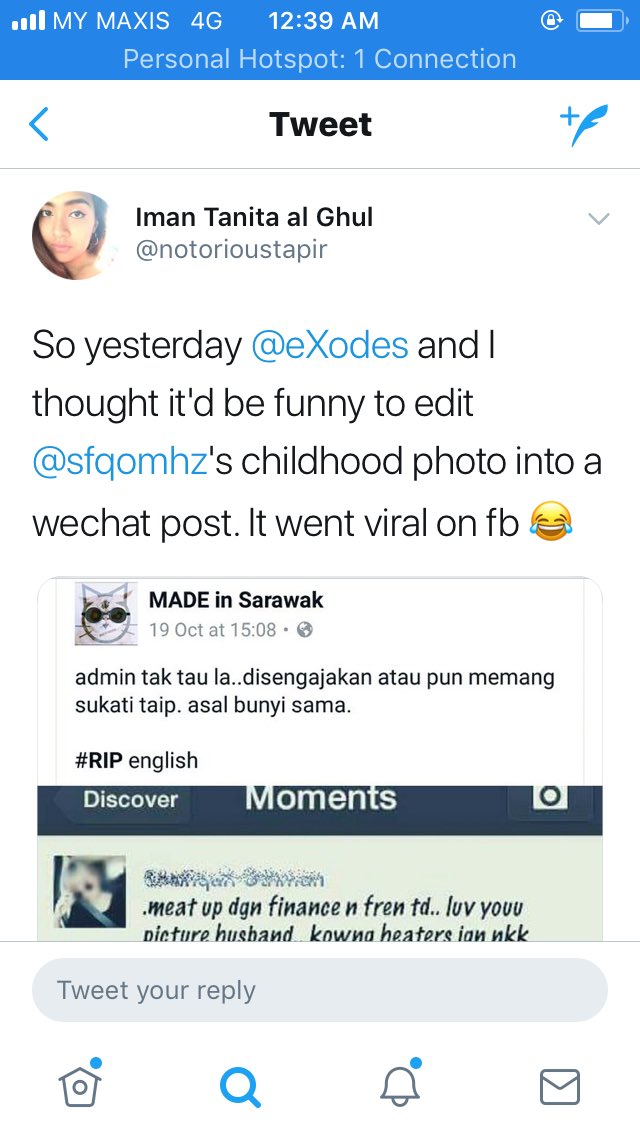 Shafiqah Othman On Twitter Lawak Tu Memang Lawak I Had A Good Laugh Too But Please Know This Is An Edited Photo Of Me At An Adam Lambert Concert Back In 2010