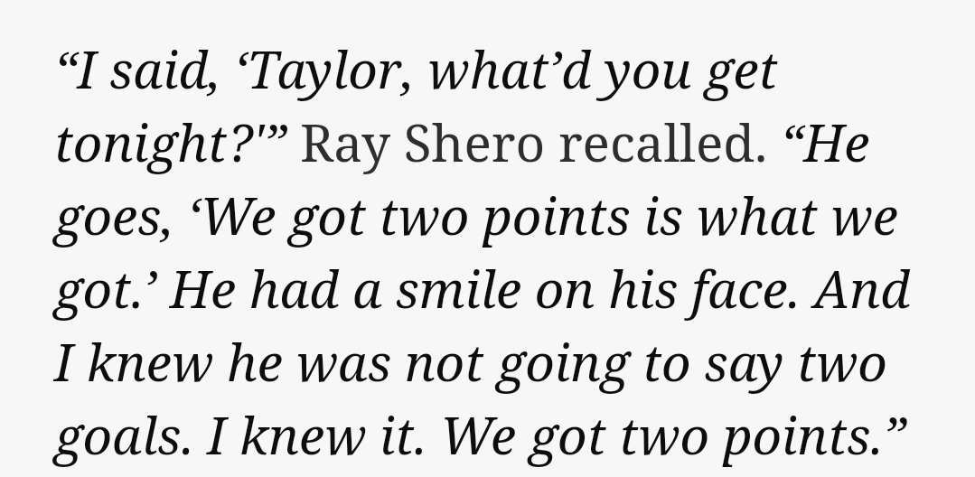 DownGoesAvery's tweet photo. Taylor opting not to play tonight to break Elias' record is the second notable "team first" statement he's made this week. https://t.co/uXmzzKPN1x