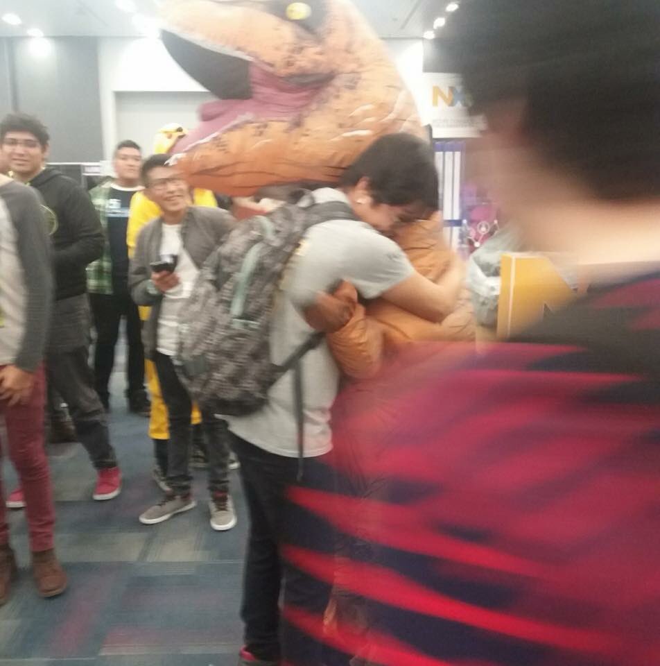 QCiLab's tweet photo. Una vez #Campuseros siempre #Campuseros recordando #CPMX8 con el gran #Campusaurio el original (no acepte imitaciones sin Talento) y arrancando motores para #CPMX9 @Campuspartymx https://t.co/BYLQ5l9kAH